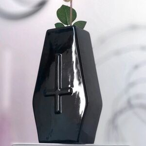 Killstar Black Gothic Coffin Vase